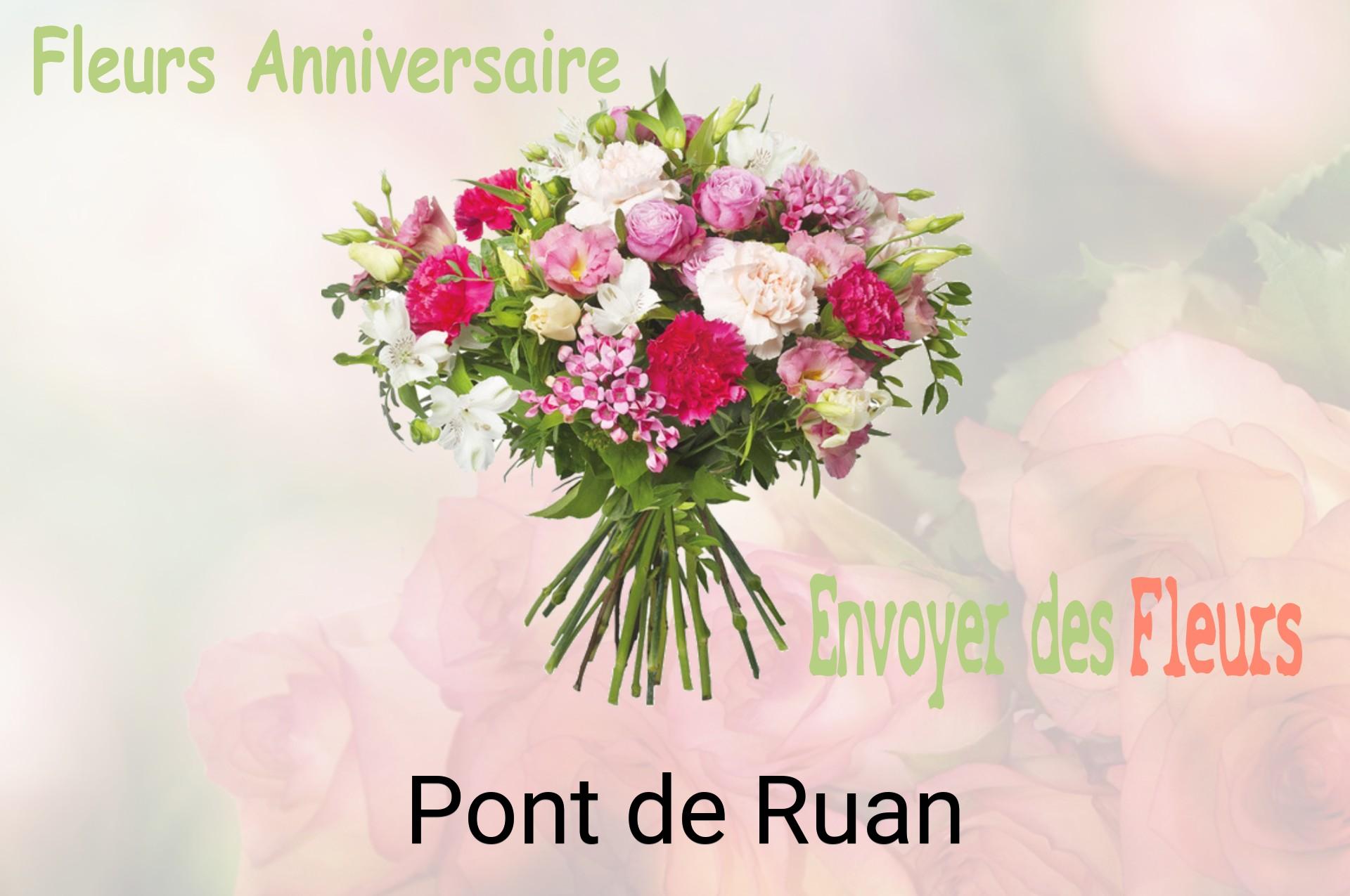 Bouquet de fleurs d’anniversaire livré à Pont-de-Ruan
